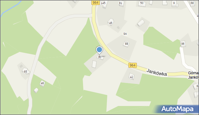 Jankówka, Jankówka, 30, mapa Jankówka