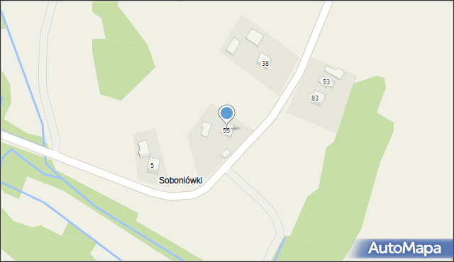 Jankówka, Jankówka, 55, mapa Jankówka