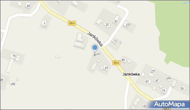 Jankówka, Jankówka, 82, mapa Jankówka