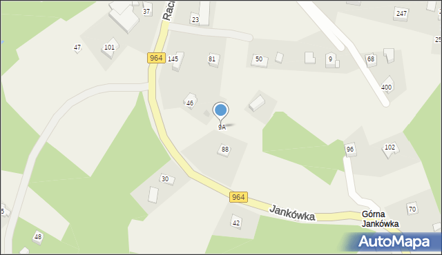 Jankówka, Jankówka, 9A, mapa Jankówka