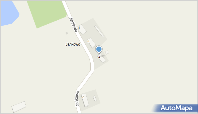 Jankowo, Jankowo, 4, mapa Jankowo