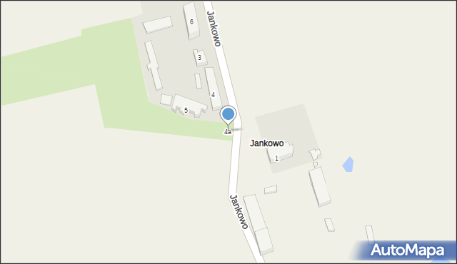 Jankowo, Jankowo, 4a, mapa Jankowo