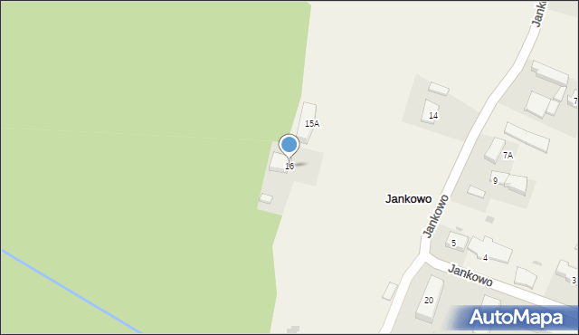 Jankowo, Jankowo, 16, mapa Jankowo