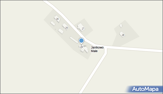 Jankowo, Jankowo, 24, mapa Jankowo