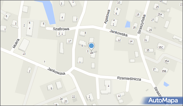 Jankowo Gdańskie, Jankowska, 4A, mapa Jankowo Gdańskie
