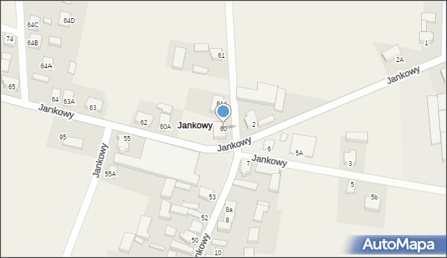 Jankowy, Jankowy, 60, mapa Jankowy