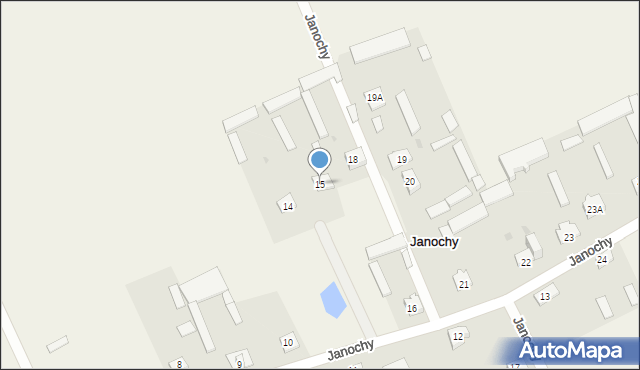 Janochy, Janochy, 15, mapa Janochy