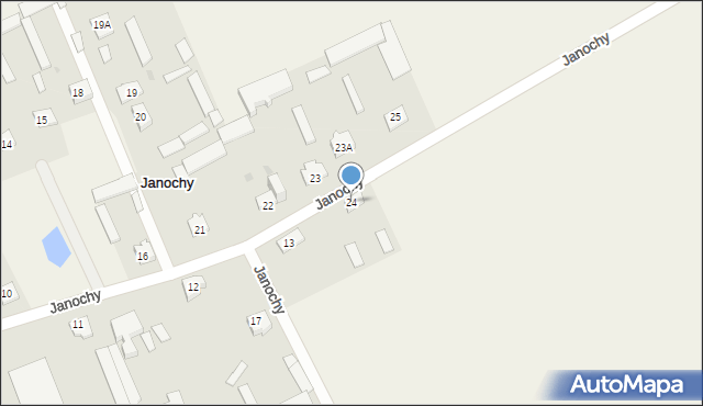 Janochy, Janochy, 24, mapa Janochy