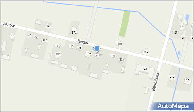 Janów, Janów, 31, mapa Janów