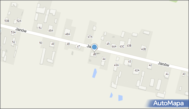 Janów, Janów, 46, mapa Janów