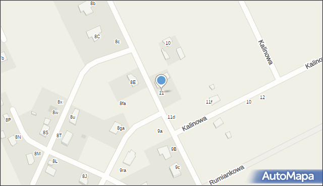 Janów, Janów, 11, mapa Janów