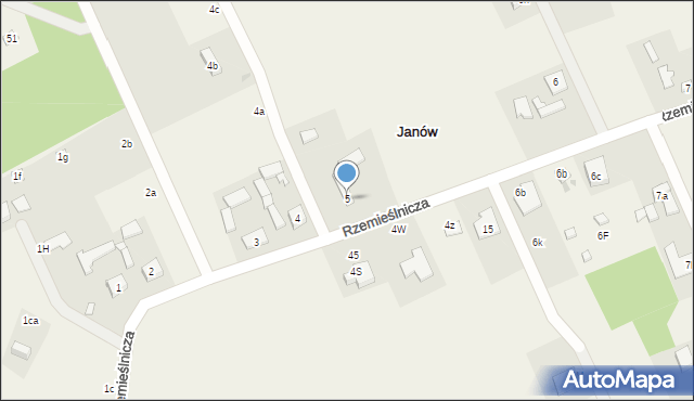 Janów, Janów, 5, mapa Janów