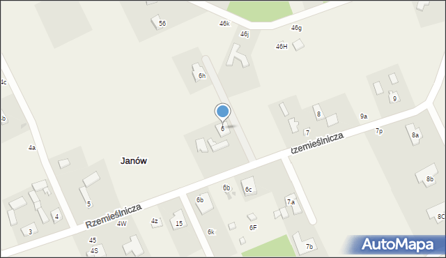 Janów, Janów, 6, mapa Janów