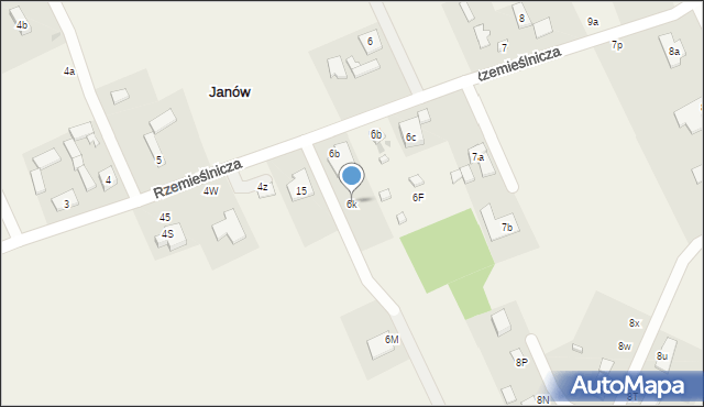 Janów, Janów, 6k, mapa Janów