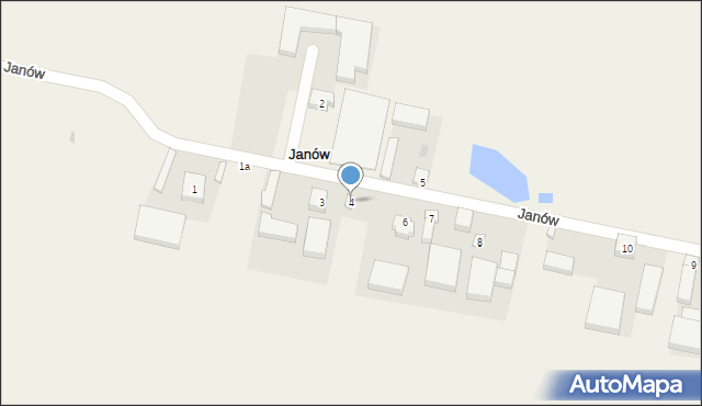 Janów, Janów, 4, mapa Janów