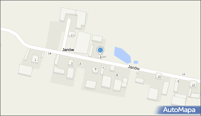 Janów, Janów, 5, mapa Janów