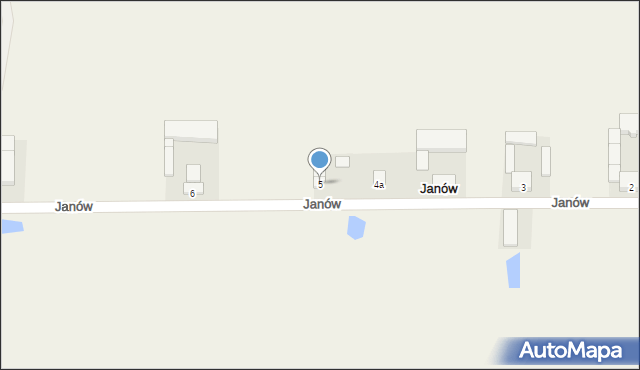 Janów, Janów, 5, mapa Janów
