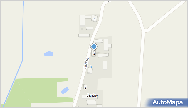 Janów, Janów, 2, mapa Janów