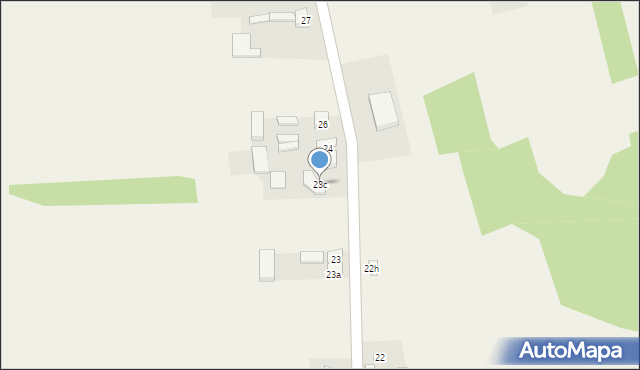 Janów Karwicki, Janów Karwicki, 23c, mapa Janów Karwicki