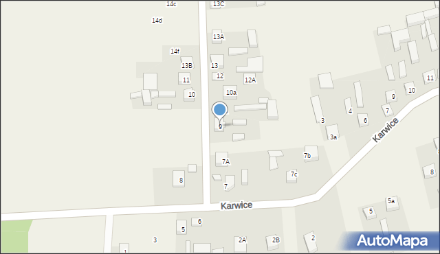 Janów Karwicki, Janów Karwicki, 9, mapa Janów Karwicki