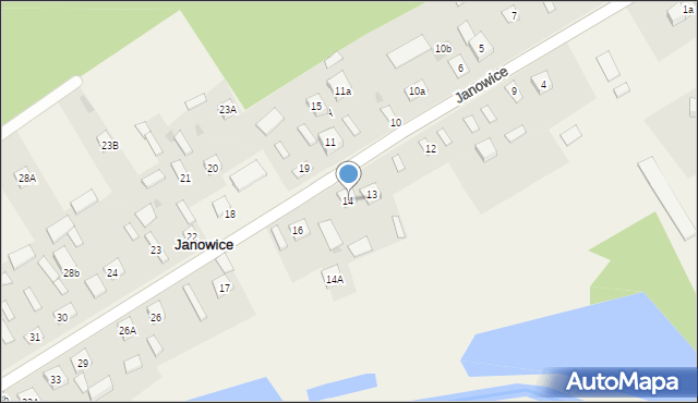 Janowice, Janowice, 14, mapa Janowice