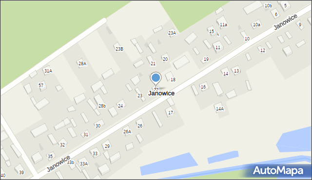 Janowice, Janowice, 22, mapa Janowice
