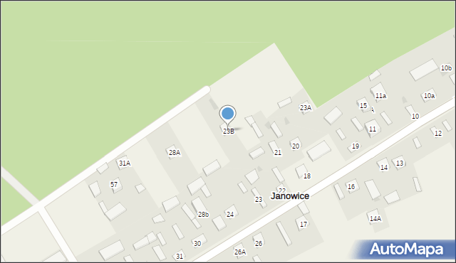 Janowice, Janowice, 23B, mapa Janowice