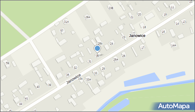 Janowice, Janowice, 30, mapa Janowice