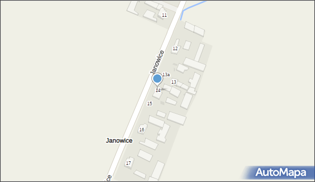 Janowice, Janowice, 14, mapa Janowice