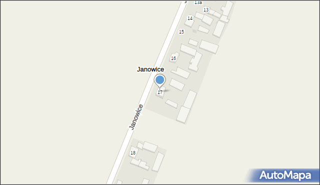 Janowice, Janowice, 17, mapa Janowice