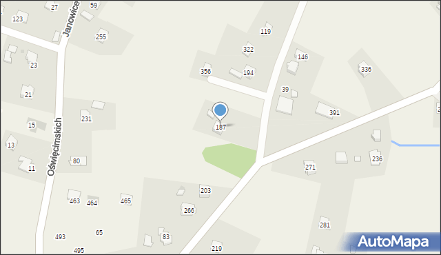 Janowice, Janowice, 187, mapa Janowice