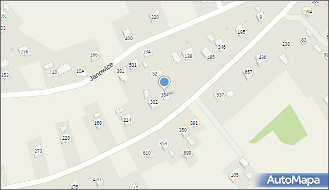 Janowice, Janowice, 354, mapa Janowice
