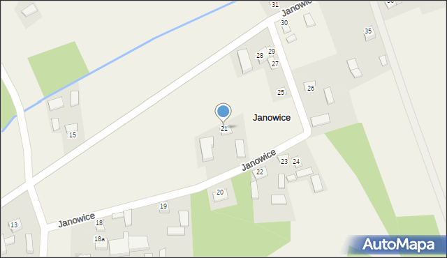 Janowice, Janowice, 21, mapa Janowice