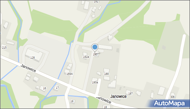 Janowice, Janowice, 190, mapa Janowice