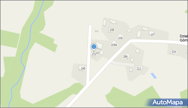 Janowice, Janowice, 211, mapa Janowice