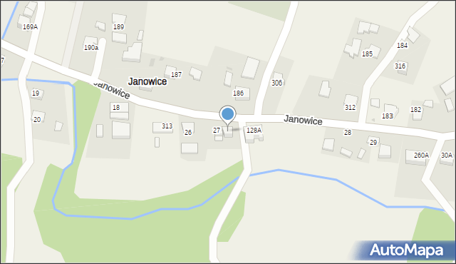 Janowice, Janowice, 288, mapa Janowice