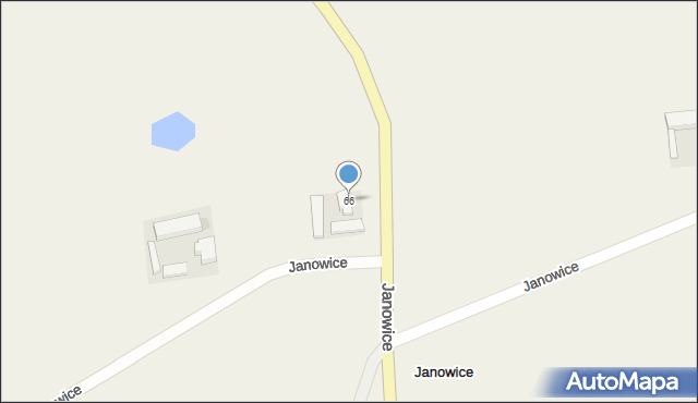 Janowice, Janowice, 66, mapa Janowice