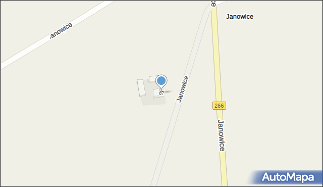 Janowice, Janowice, 67, mapa Janowice