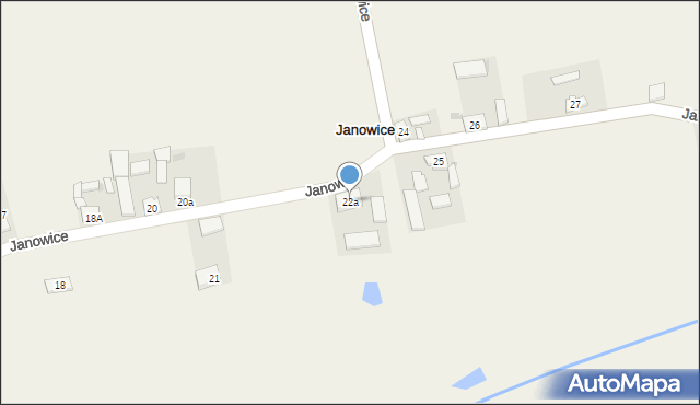 Janowice, Janowice, 22a, mapa Janowice