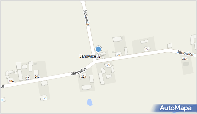 Janowice, Janowice, 24, mapa Janowice