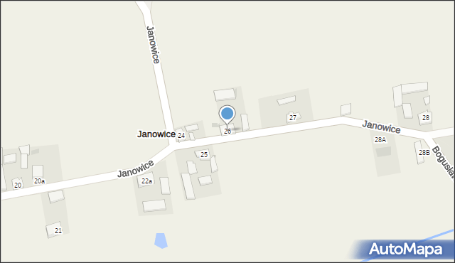 Janowice, Janowice, 26, mapa Janowice