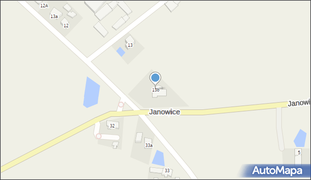 Janowice, Janowice, 13b, mapa Janowice