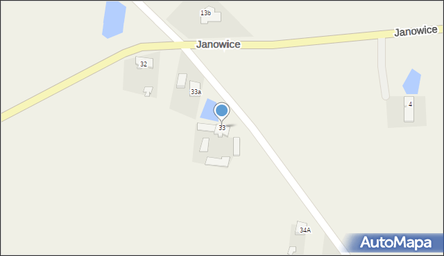 Janowice, Janowice, 33, mapa Janowice