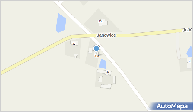 Janowice, Janowice, 33a, mapa Janowice