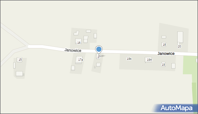 Janowice, Janowice, 17, mapa Janowice