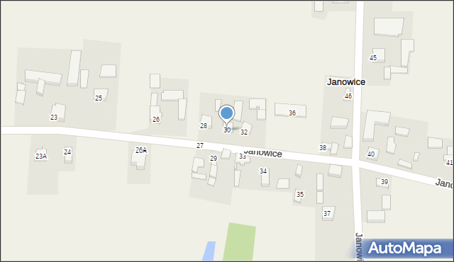 Janowice, Janowice, 30, mapa Janowice