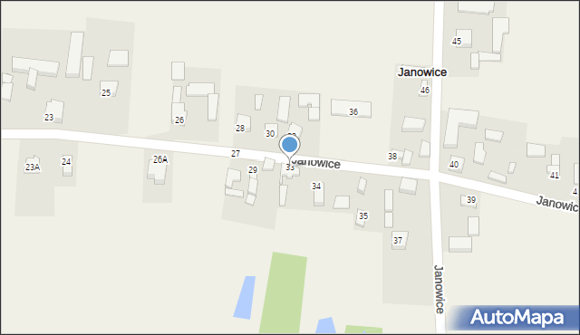 Janowice, Janowice, 33, mapa Janowice