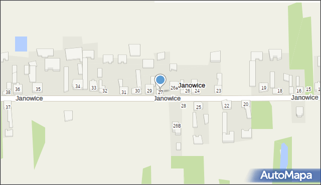 Janowice, Janowice, 27, mapa Janowice