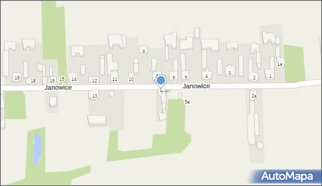 Janowice, Janowice, 7, mapa Janowice