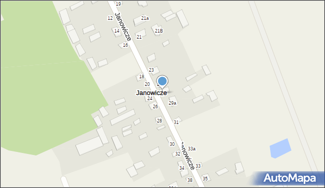 Janowicze, Janowicze, 29, mapa Janowicze